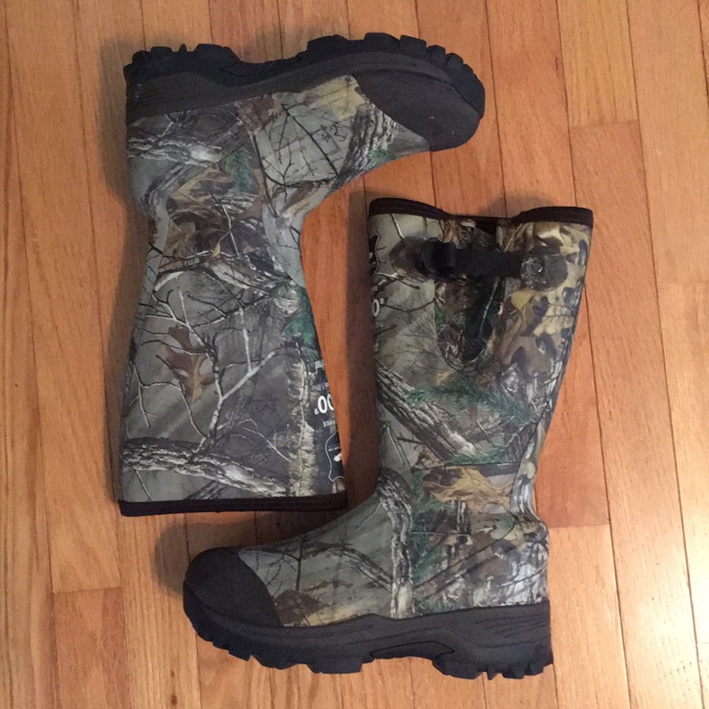 Camo Waterproof Boots